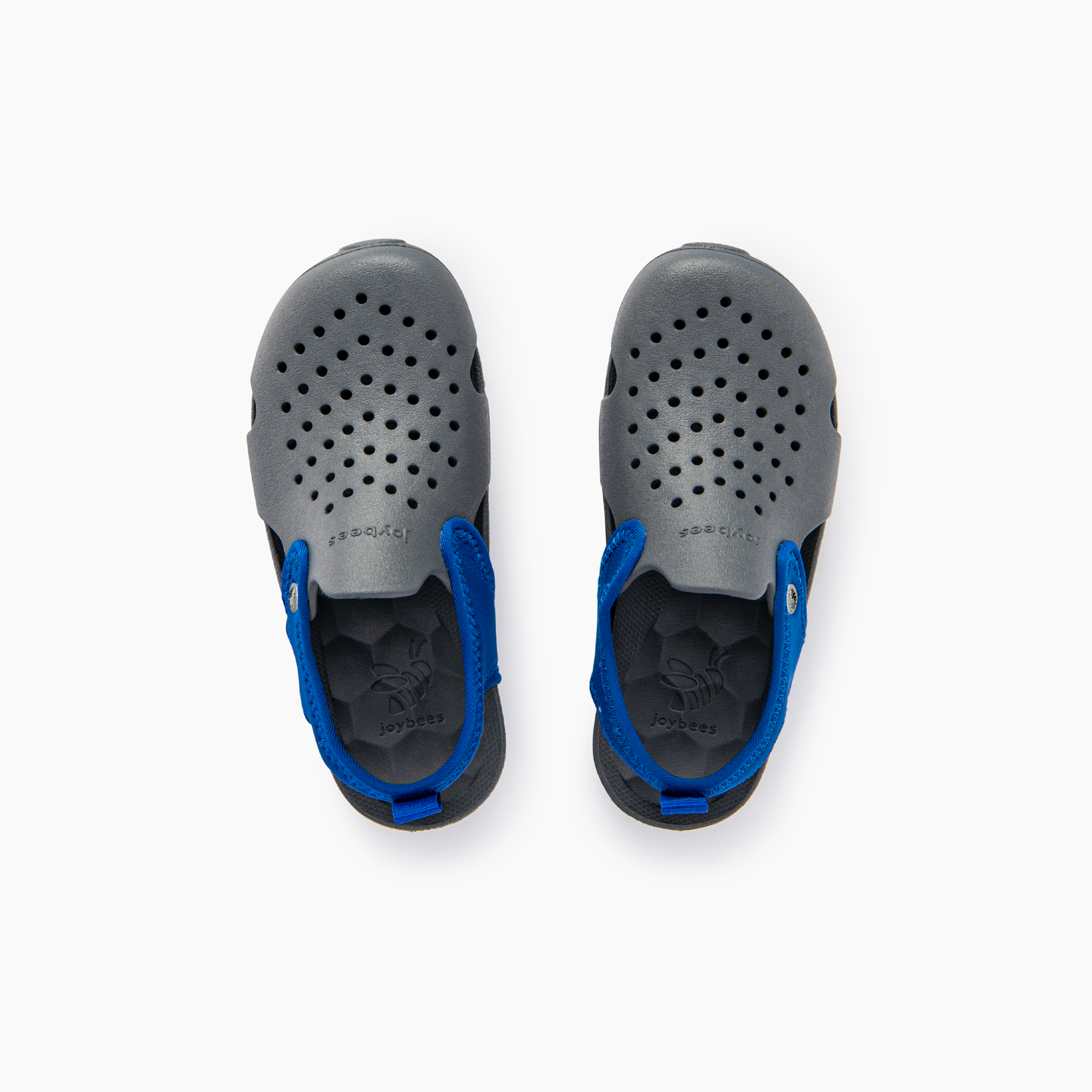 Charcoal/Sport Blue Kids Creek Sandal#color_charcoal-sport-blue