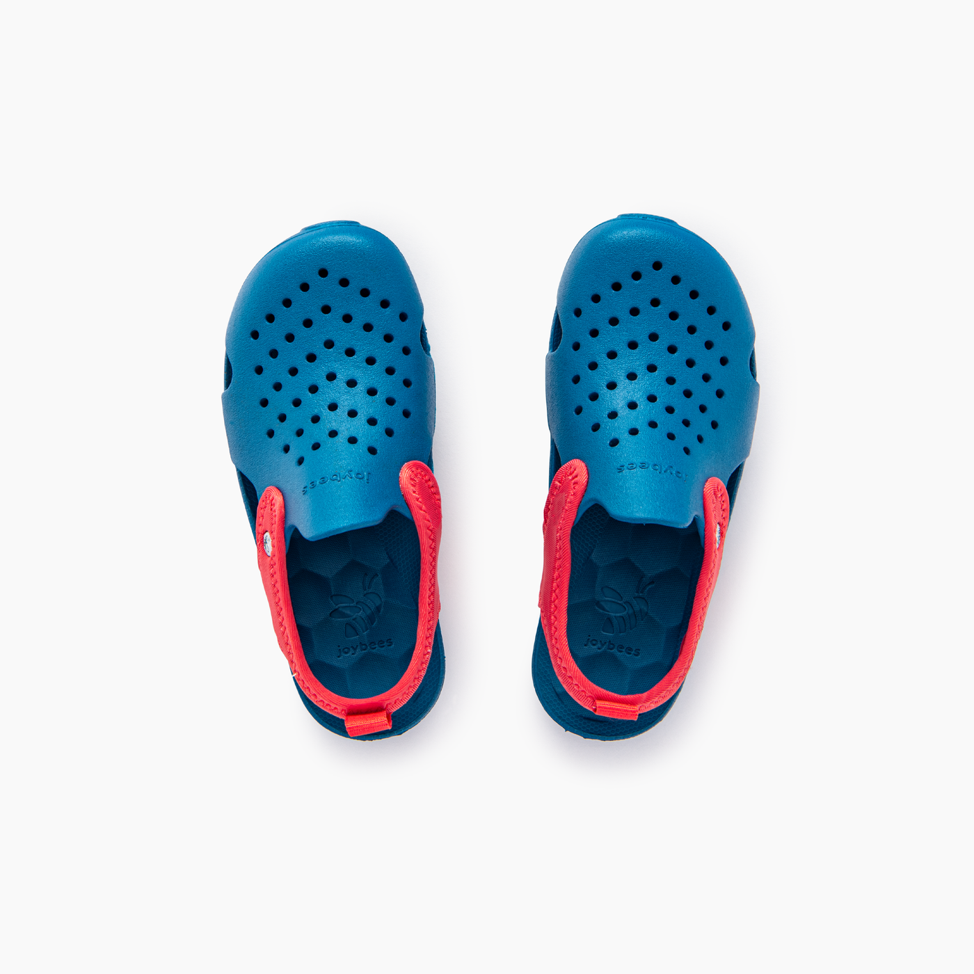 Midnight Teal/Red Kids Creek Sandal#color_midnight-teal-red