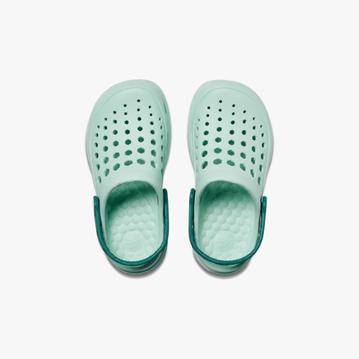 Mint/Jade Kids Active Clog#color_mint-jade