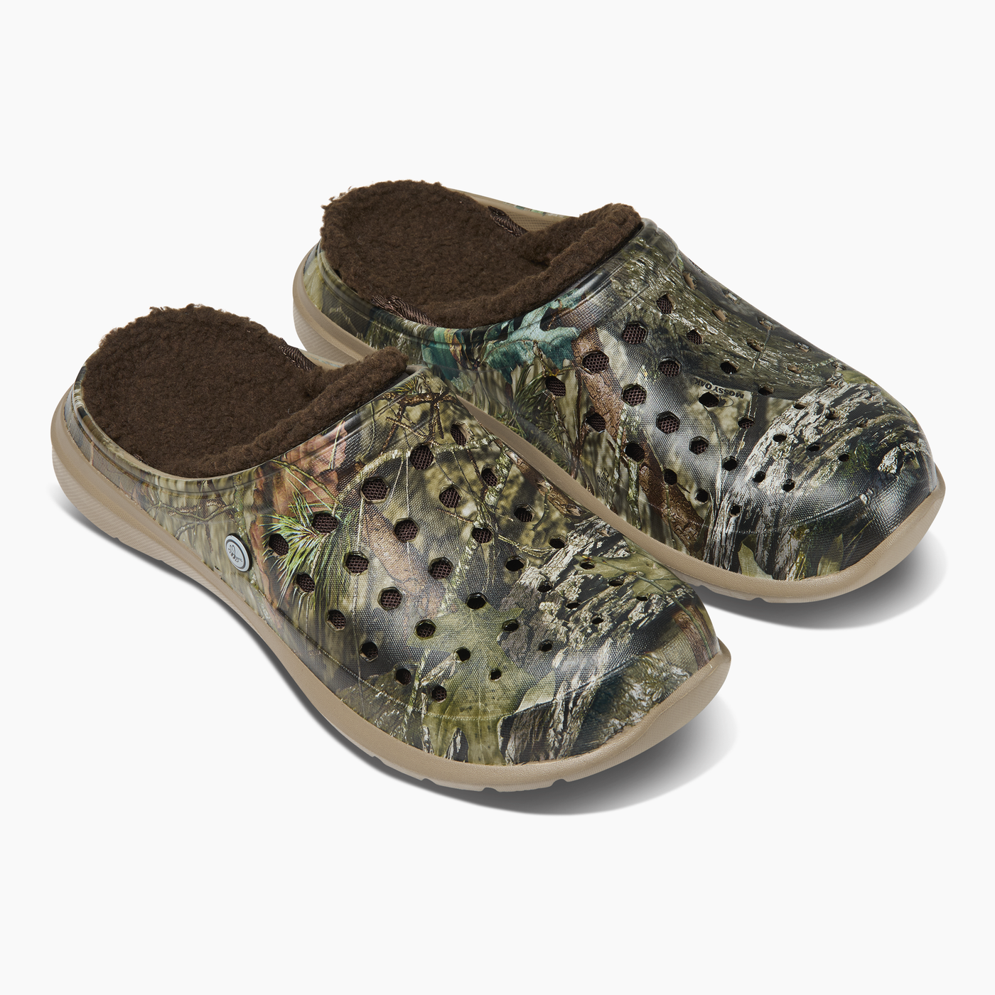 Mossy Oak Break Up Country Adult Cozy Lined Clog#color_mossy-oak-breakup-country