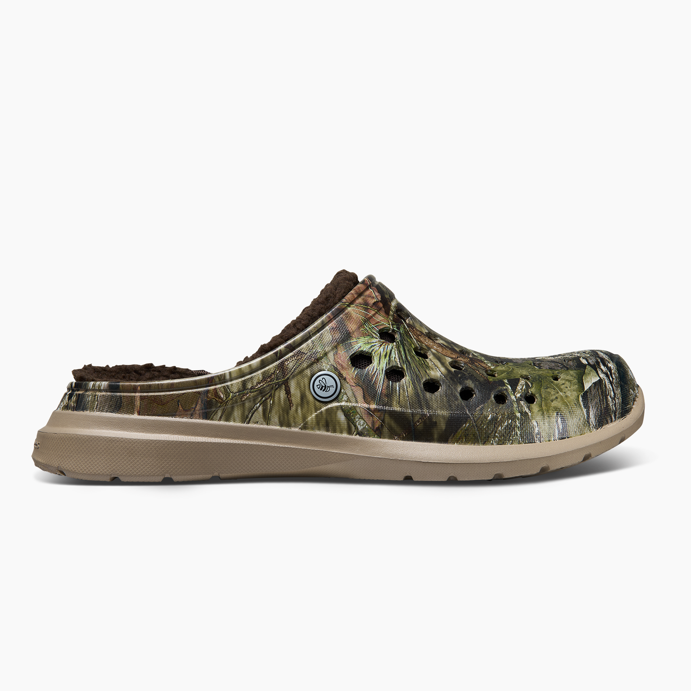 Mossy Oak Break Up Country Adult Cozy Lined Clog#color_mossy-oak-breakup-country