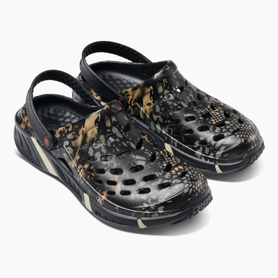 Adult Kryptek Nox / Black Trekking Clog#color_kryptek-nox-black