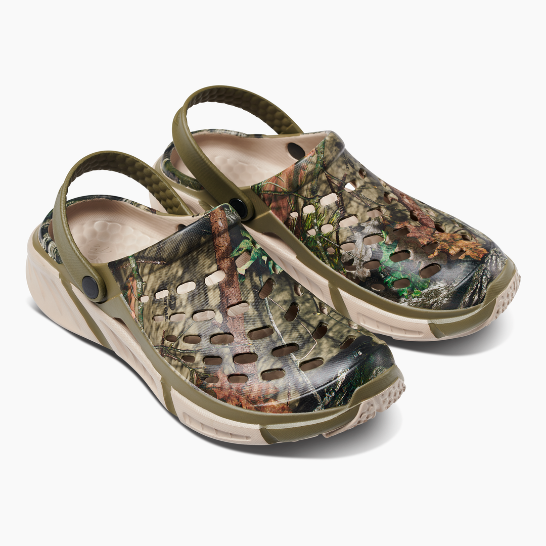 Men's Trekking Clog – Mossy Oak Graphics – Joybees