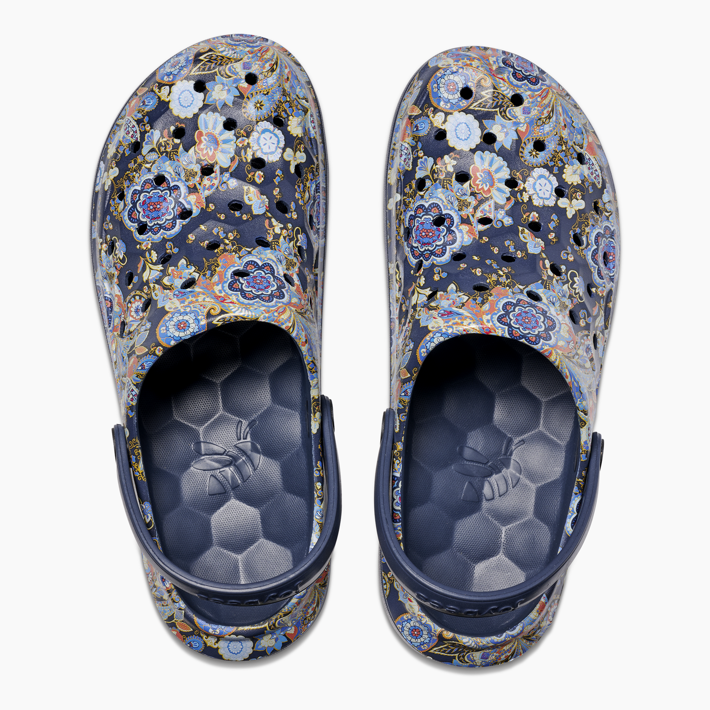 True Navy Paisley Medallion Women’s Varsity Clog Graphics#color_true-navy-paisley-medallion