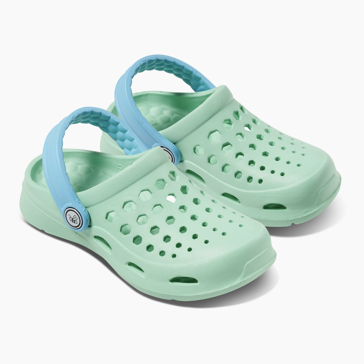 Hyper-Mint / Capri Kids Active Clog#color_hyper-mint-capri