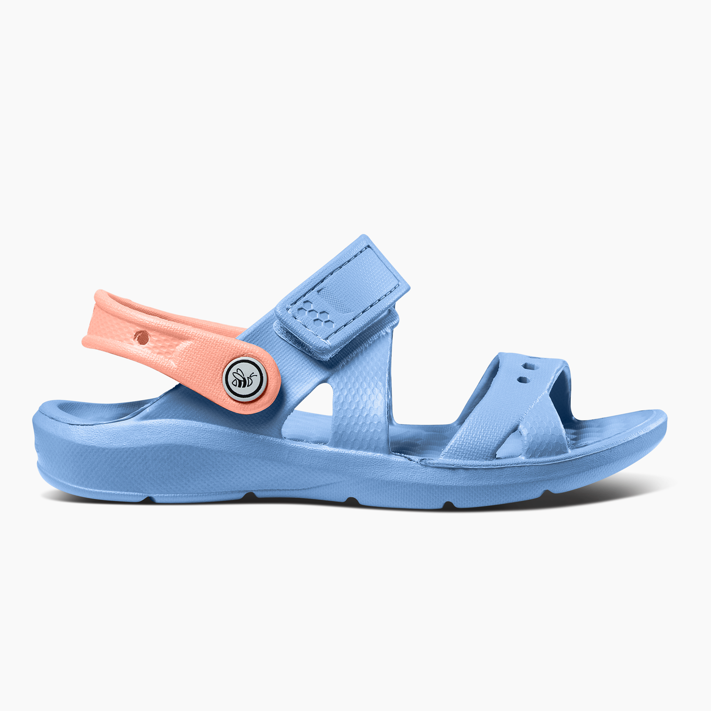 Frozen Fjord / Peach Kids Adventure Sandal#color_frozen-fjord-peach