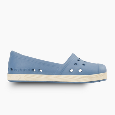 Dusty Blue/Bone Girls' Espadrille#color_dusty-blue-bone