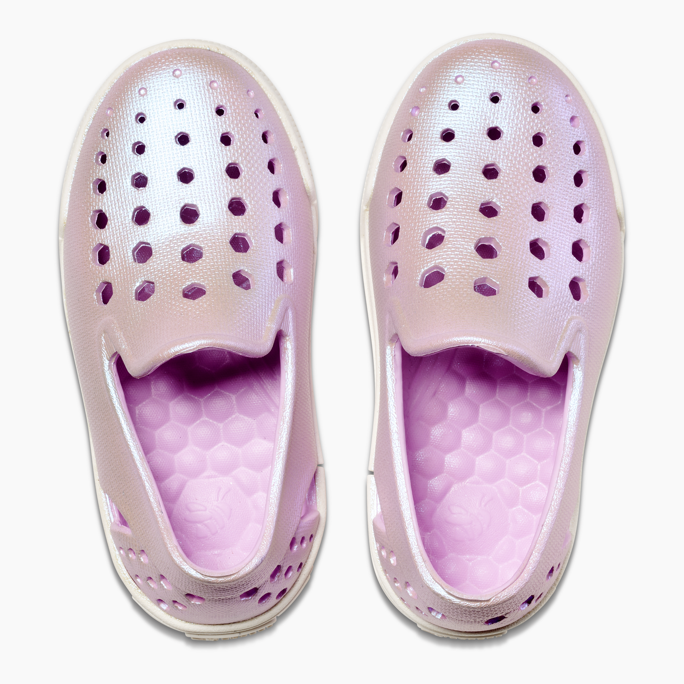 Iridescent Purple / Sea Salt Kids' Skate Sneaker#color_iridescent-purple-sea-salt