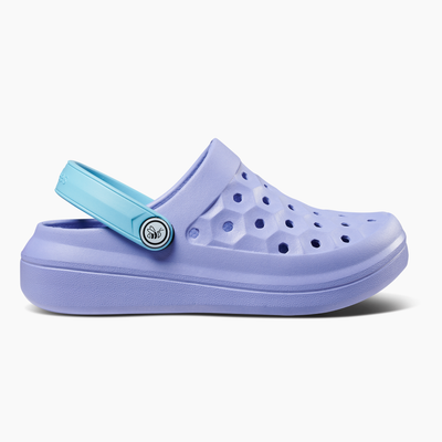 Blue Iris/Sky Blue Kids' Varsity Clog#color_blue-iris-sky-blue