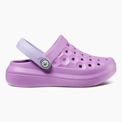 Lavender Rose / Pastel Lilac Kids Varsity Clog#color_lavender-rose-pastel-lilac