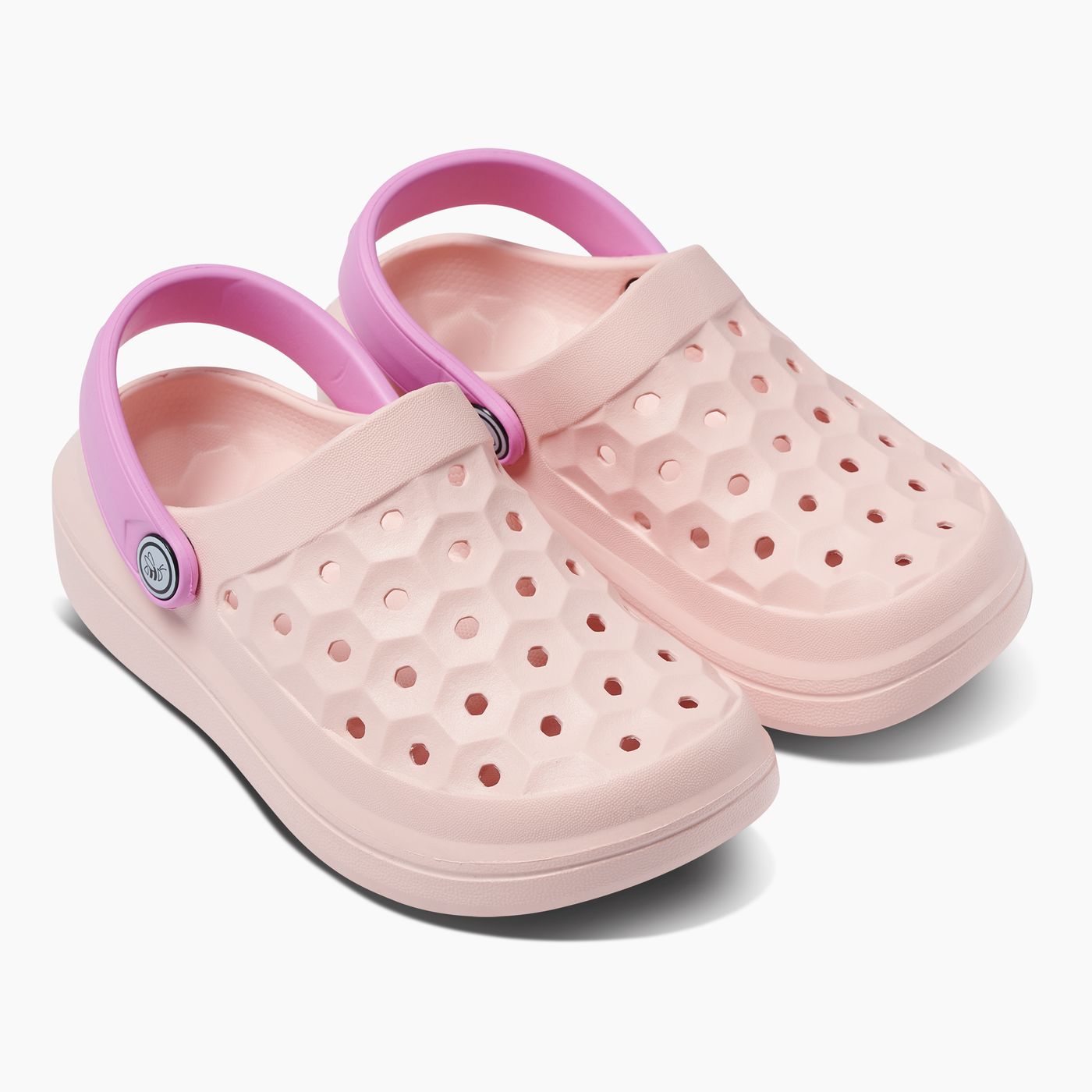 Pale Pink/ Orchid Kids' Varsity Clog#color_pale-pink-orchid