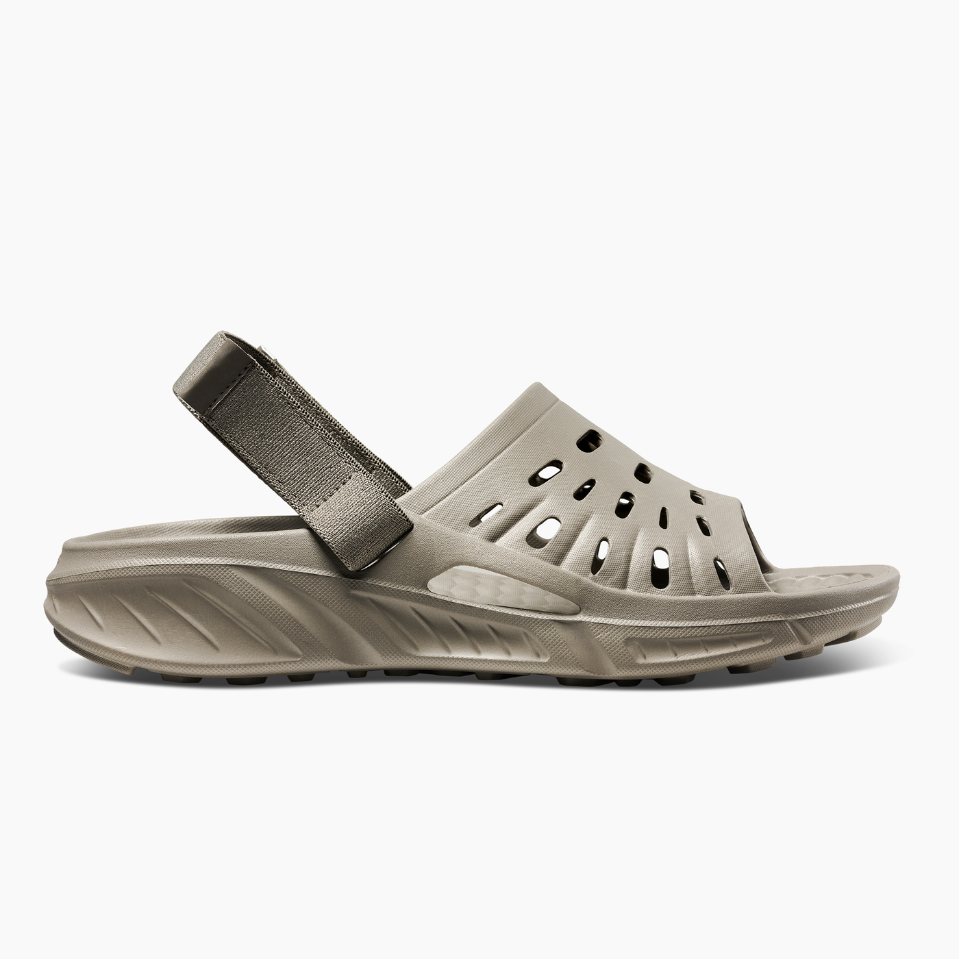 Grey Green Men's Trekking Slide#color_grey-green