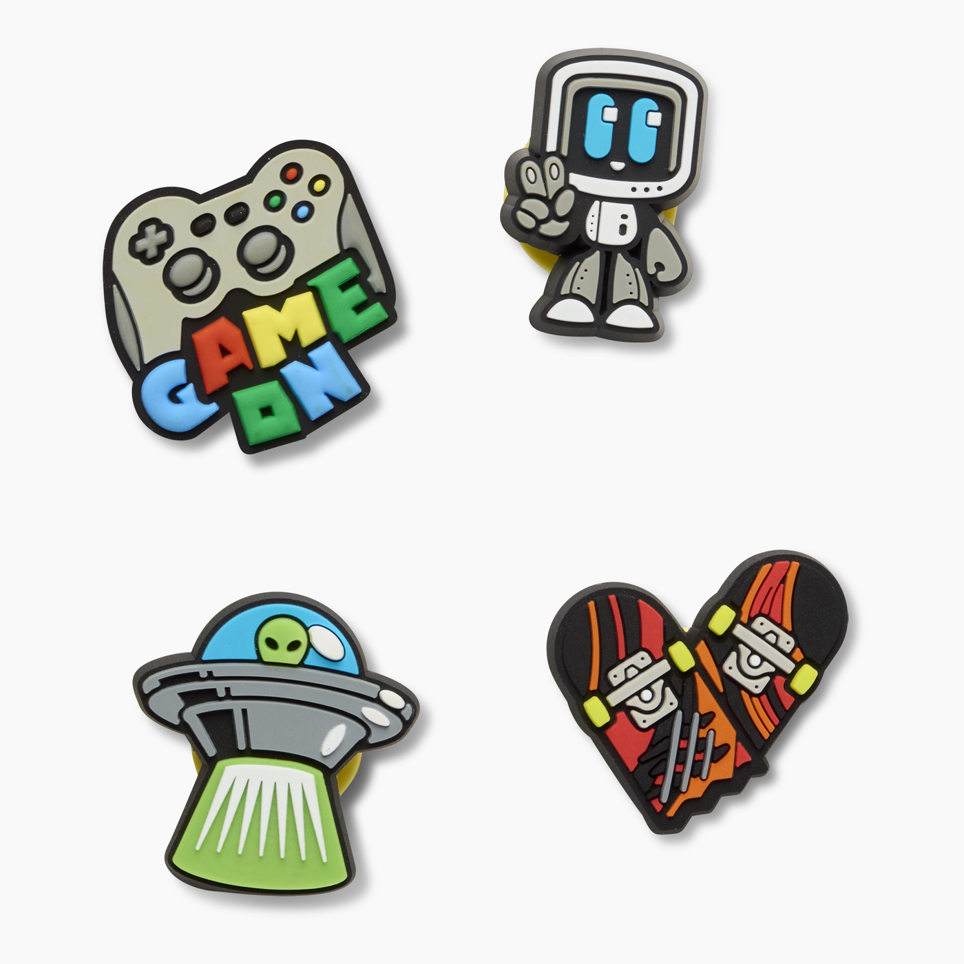 Skate Invaders Popinz 4 Pack