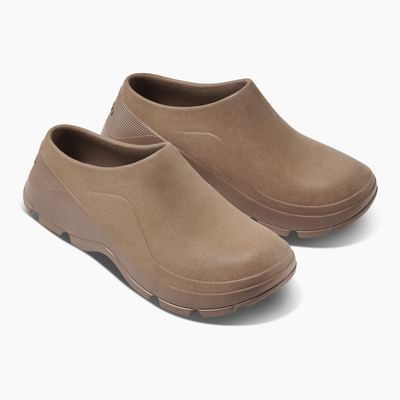 Brown Sueded Women's Grove Clog#color_brown-sueded