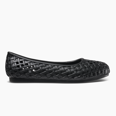 Black Women's Willow Flat#color_black