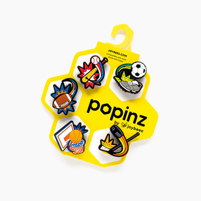 Sports Popinz 5 Pack Shoe Charms