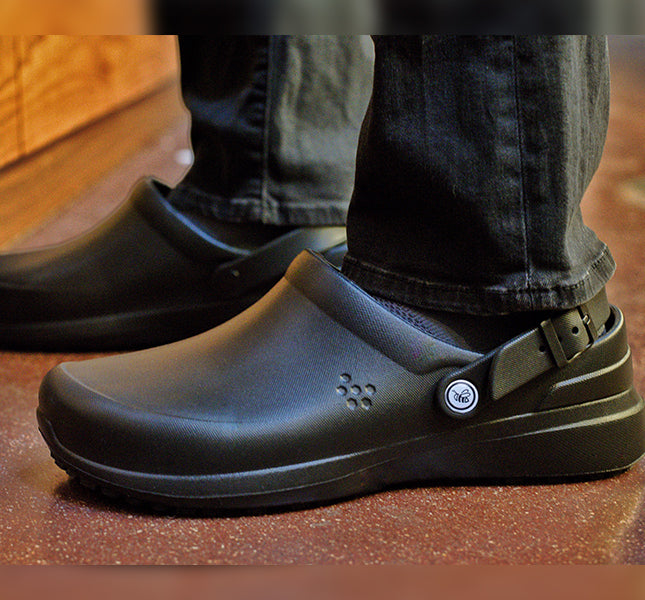 Adult Black Work Clog#color_black