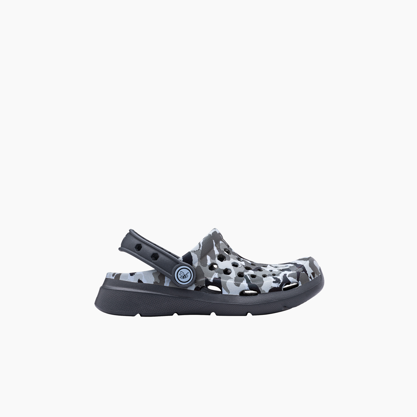 Grey Camo Kids Active Clog#color_grey-camo