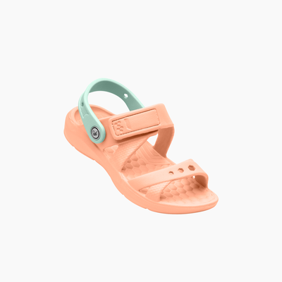 Melon/Mint Kids Adventure Sandal#color_melon-mint