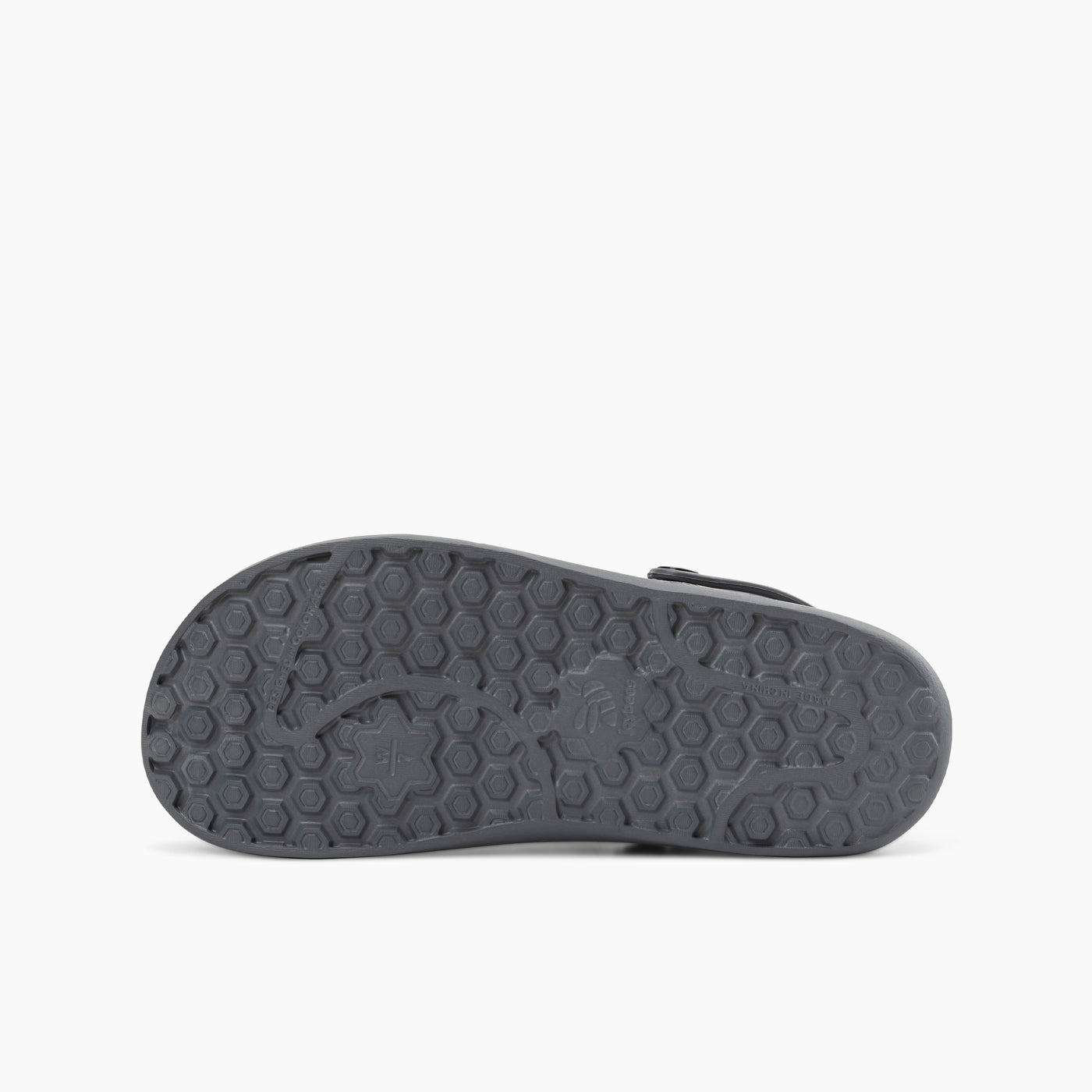 Charcoal/Grey Cloud Tie Dye Men's Varsity Lined Clog#color_charcoal-grey-cloud-tie-dye