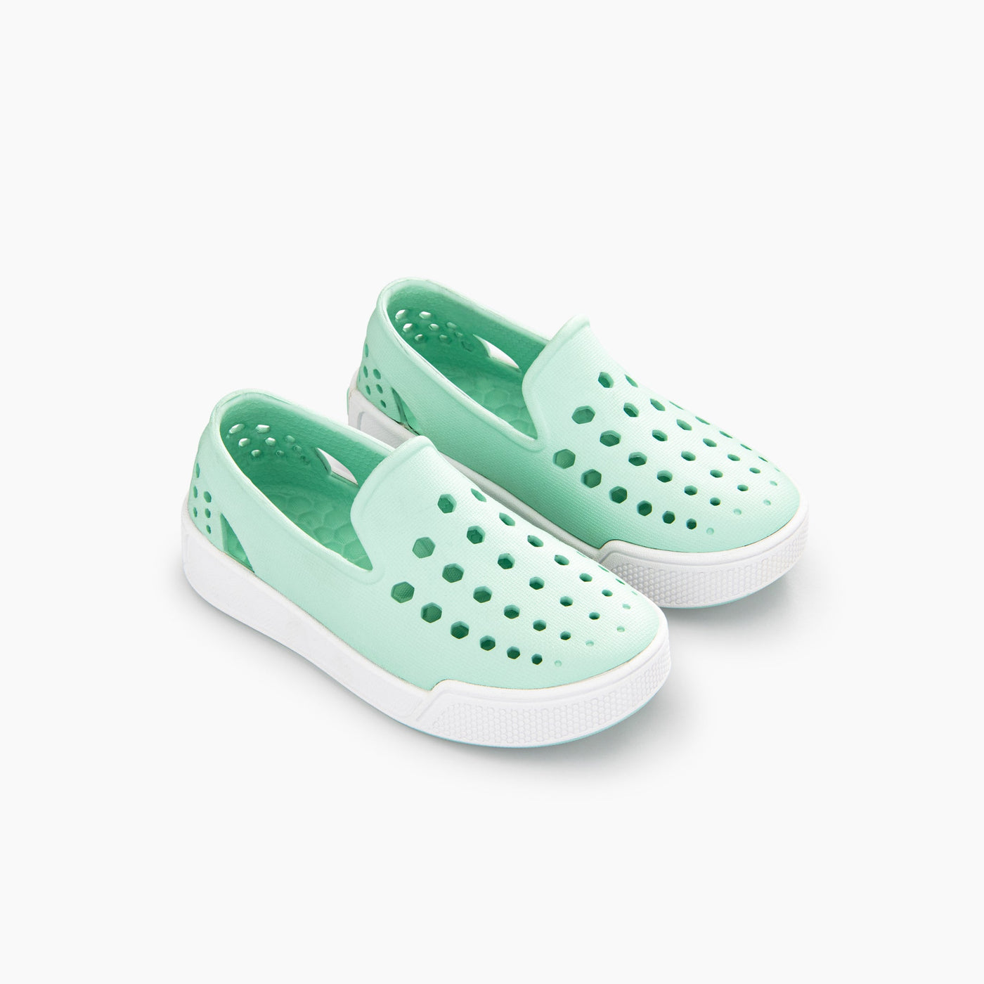 Mint julep/White Kids' Skate Sneaker#color_mint-julep-white