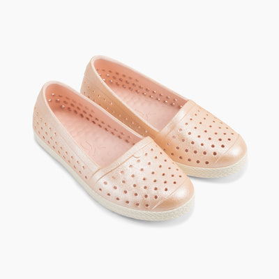 Champagne Shimmer/Bone Women's Espadrille#color_champagne-shimmer-bone